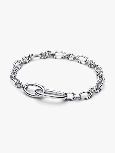 Pulsera de Cadena de Eslabones Link Ovalado que se abre