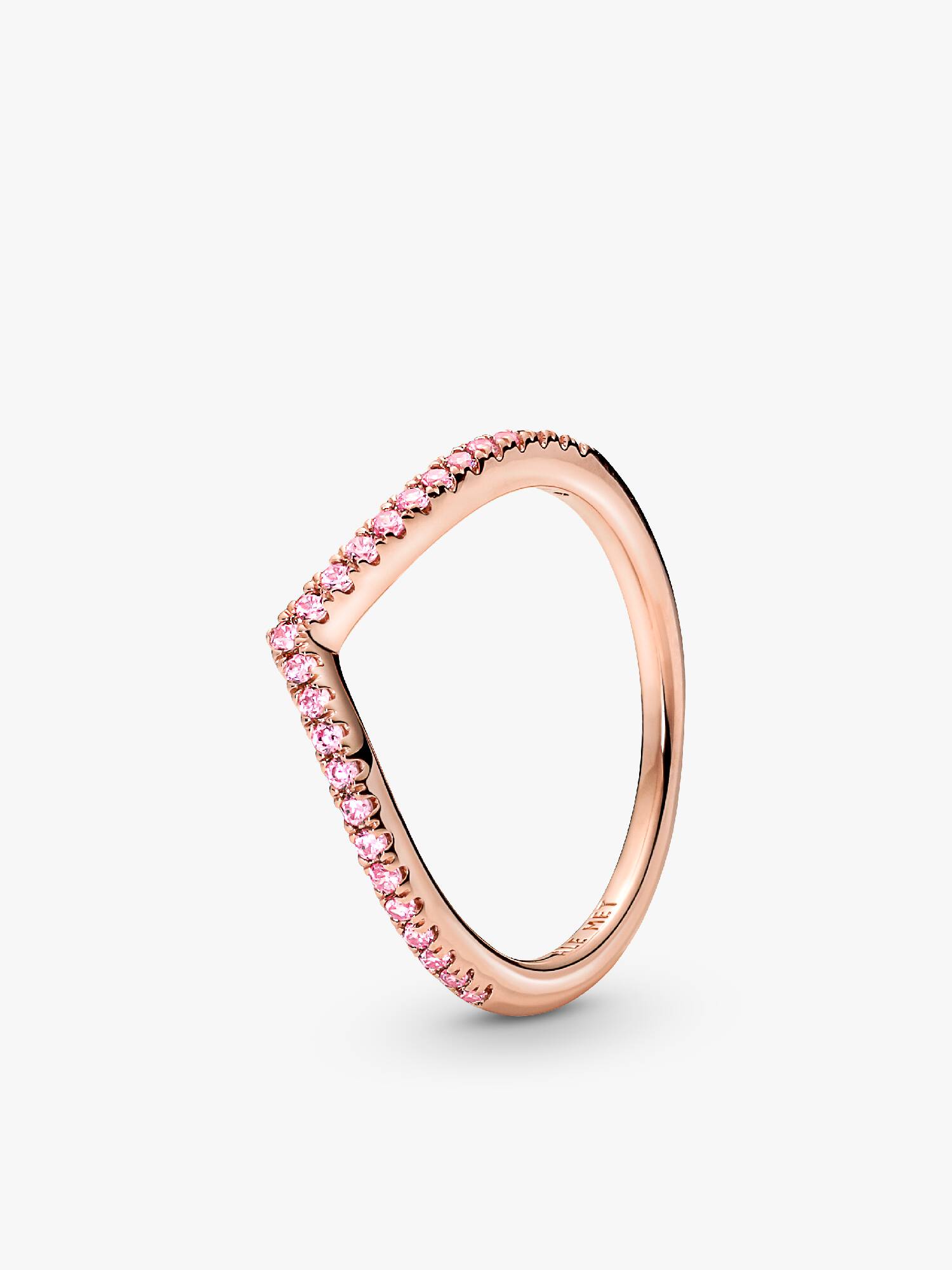 Anillo Deseo Reluciente Rosa