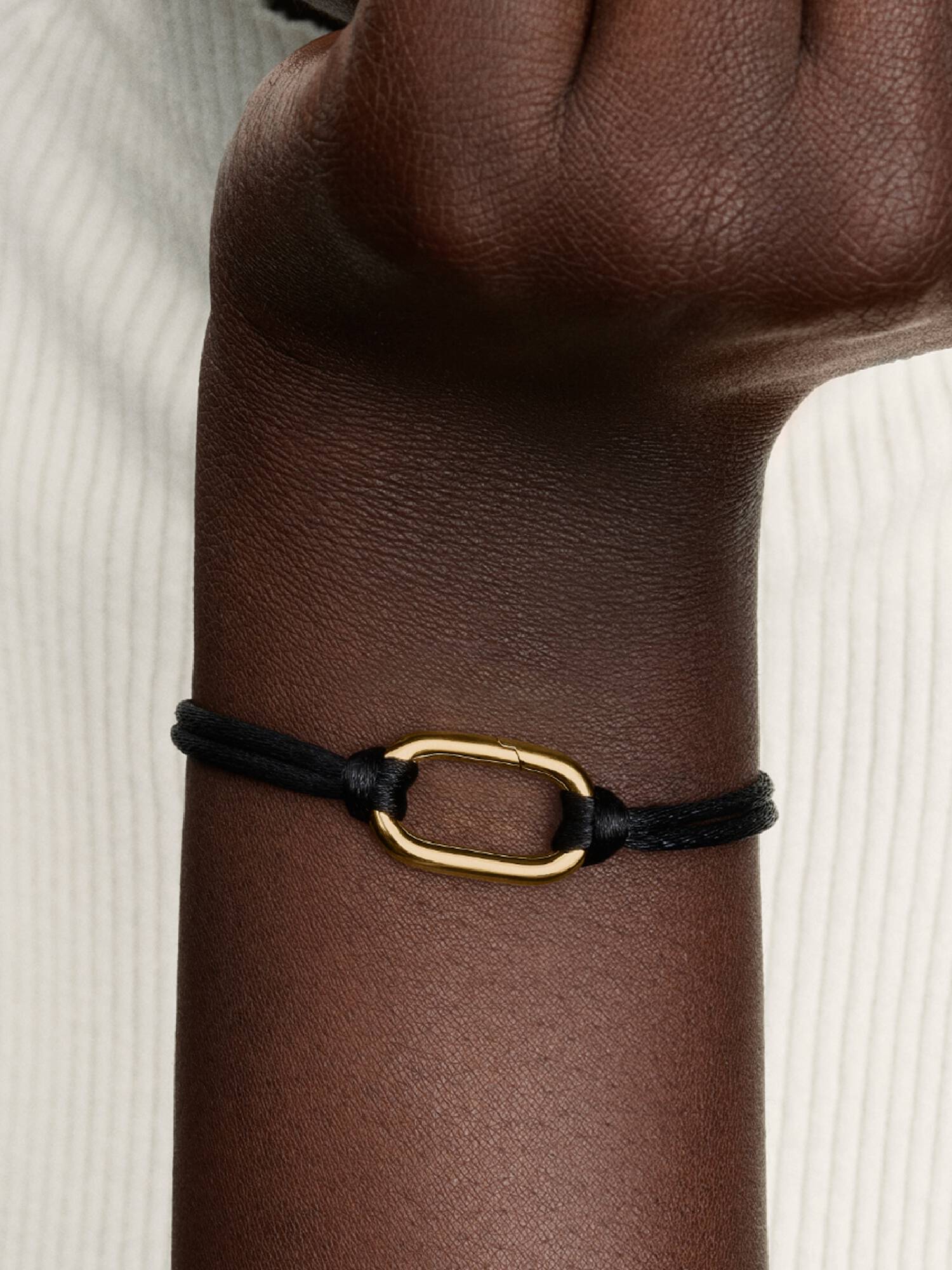 Pulsera Cordón Eslabón Link que se abre