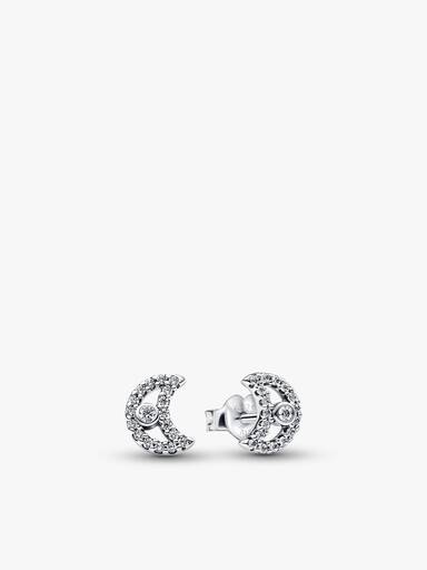Conjunto de Regalo Collar, Pendientes y Anillo Luna