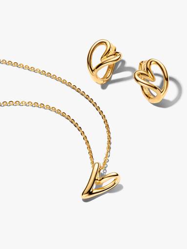 Conjunto de regalo Corazón Forma Orgánica