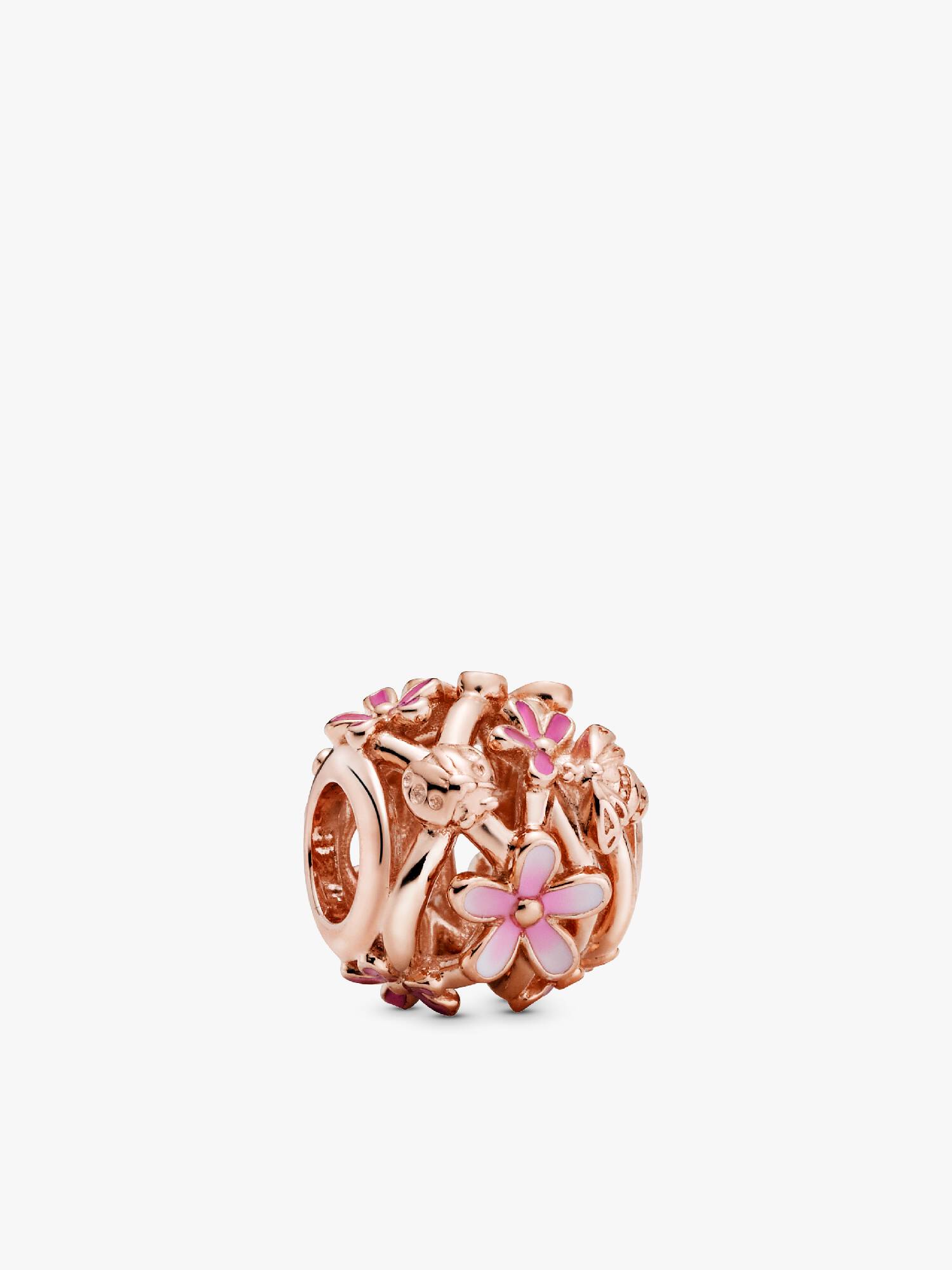 Charm Margarita Rosa Openwork