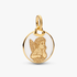 Angel 14k gold-plated dangle with white enamel Angel 14k gold-plated dangle with white enamel