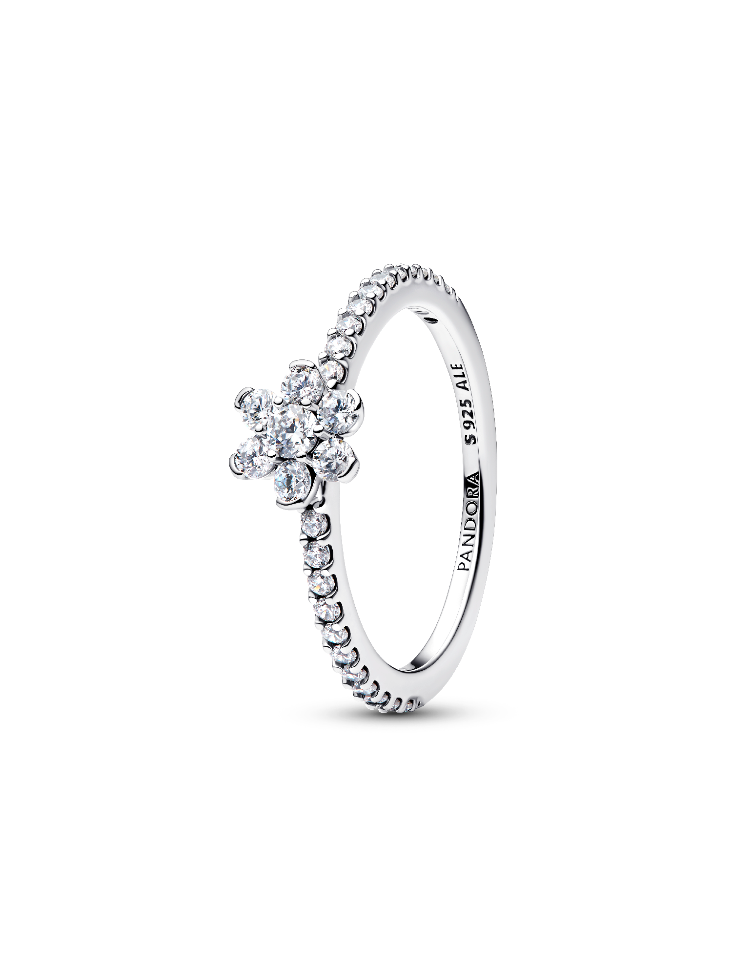 Anillo Flor Brillante