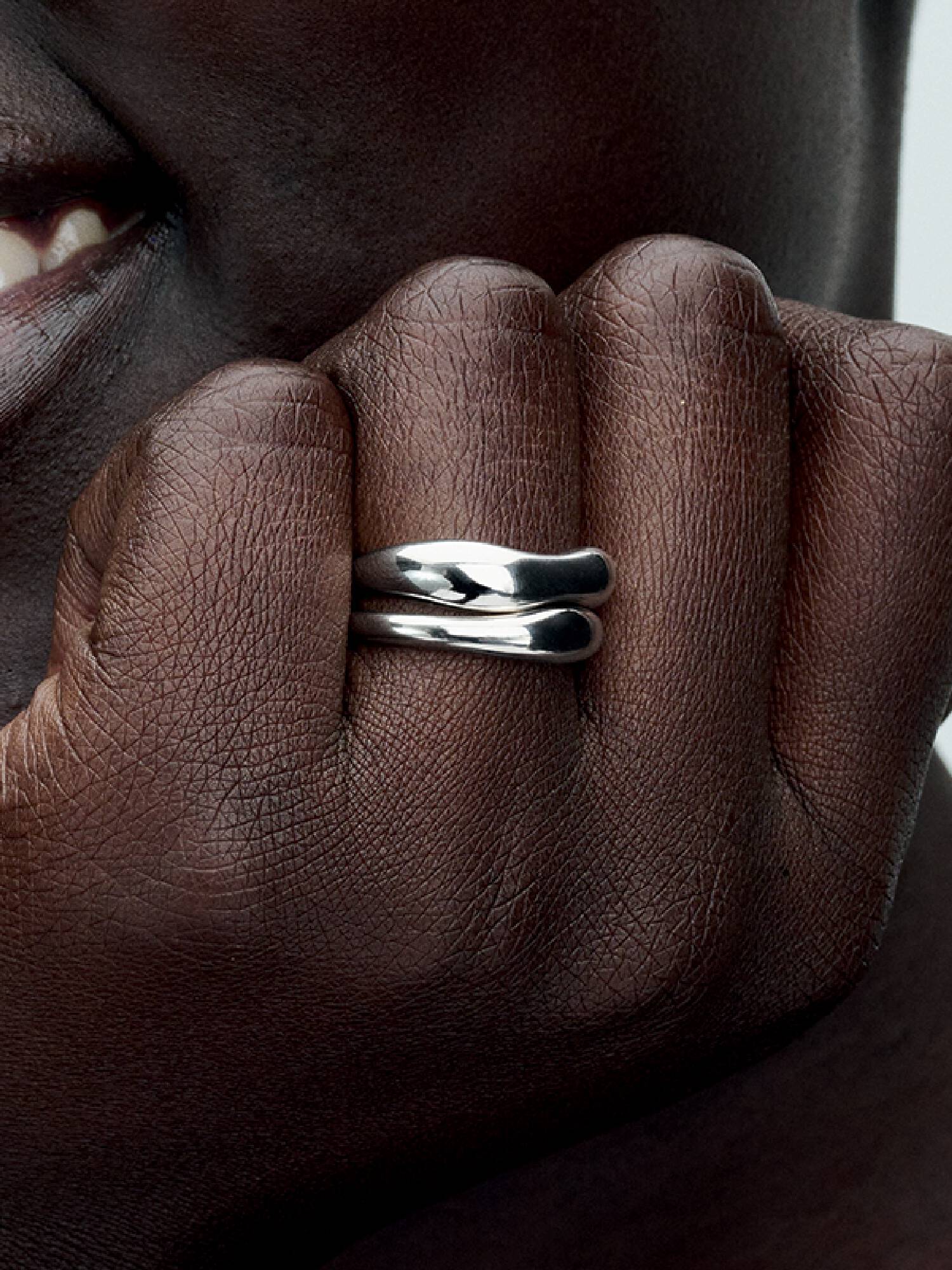 Anillos Combinables Forma Orgánica
