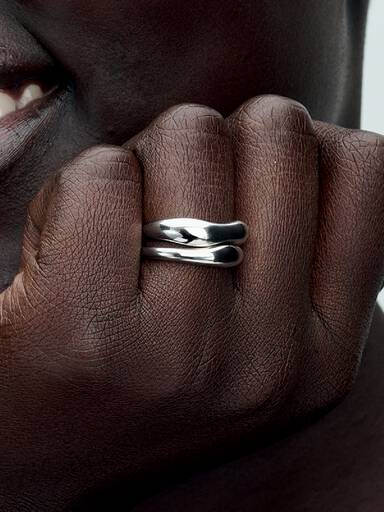Anillos Combinables Forma Orgánica