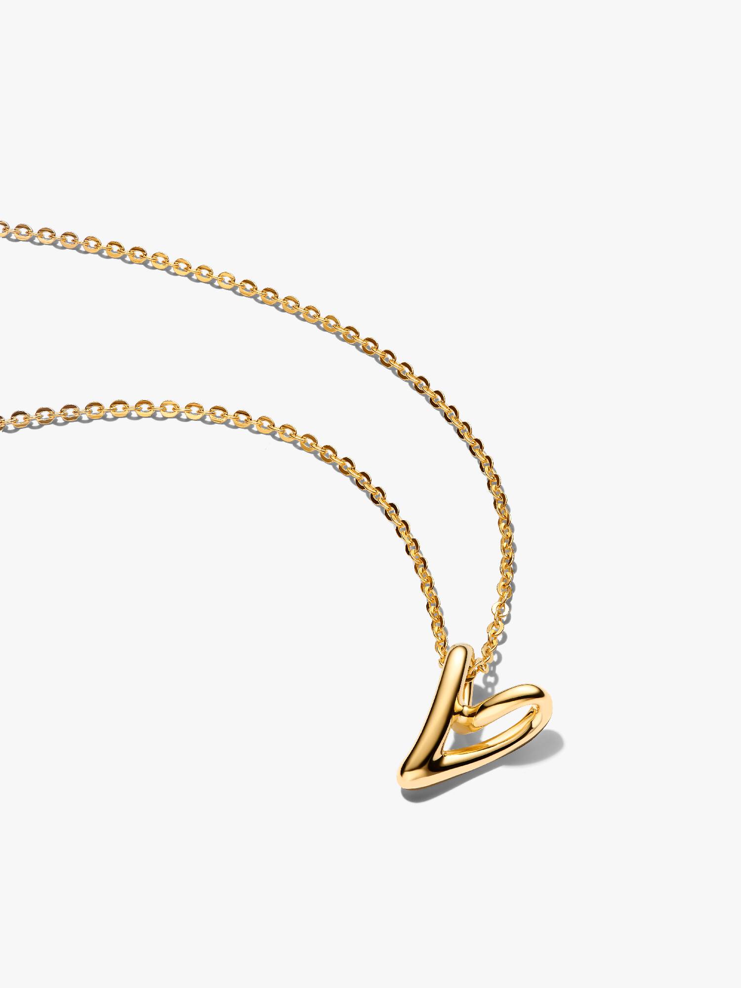 Collar Corazón Pequeño Forma Orgánica