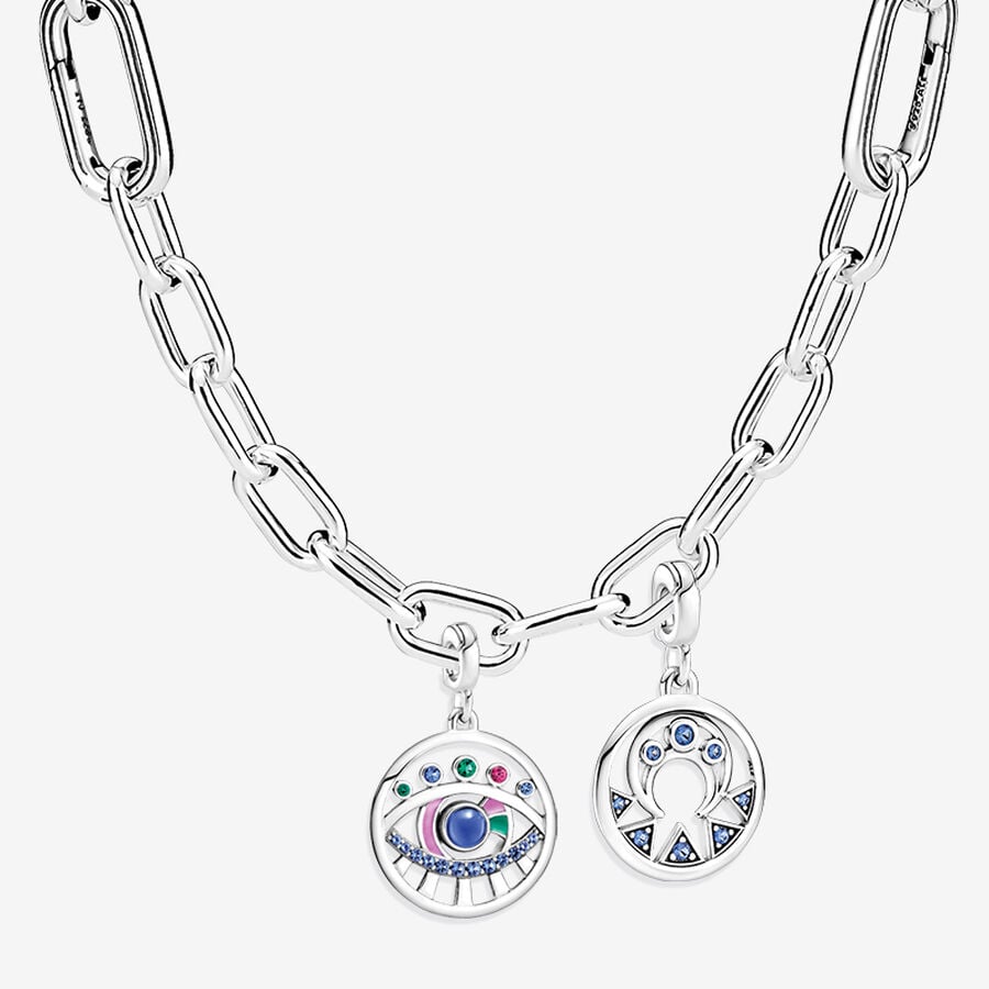Conjunto Collar de Eslabones con Medallones Belleza Interior Pandora ME image number 0