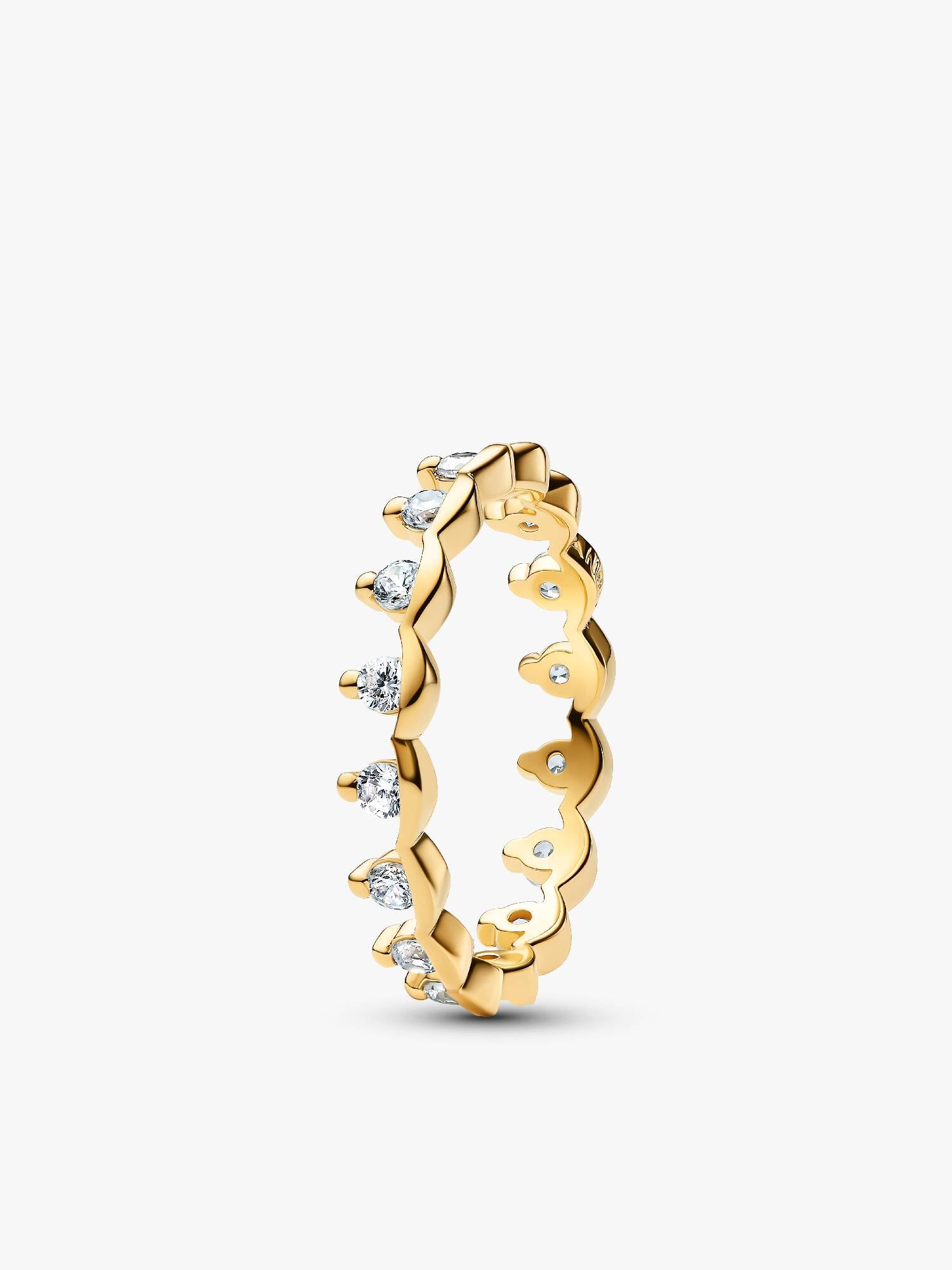 Anillo de Banda Real Brillante