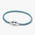 Pulsera Cadena Caja Cordón Azul Pulsera Cadena Caja Cordón Azul