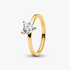 Anillo Solitario Corazón Brillante Anillo Solitario Corazón Brillante
