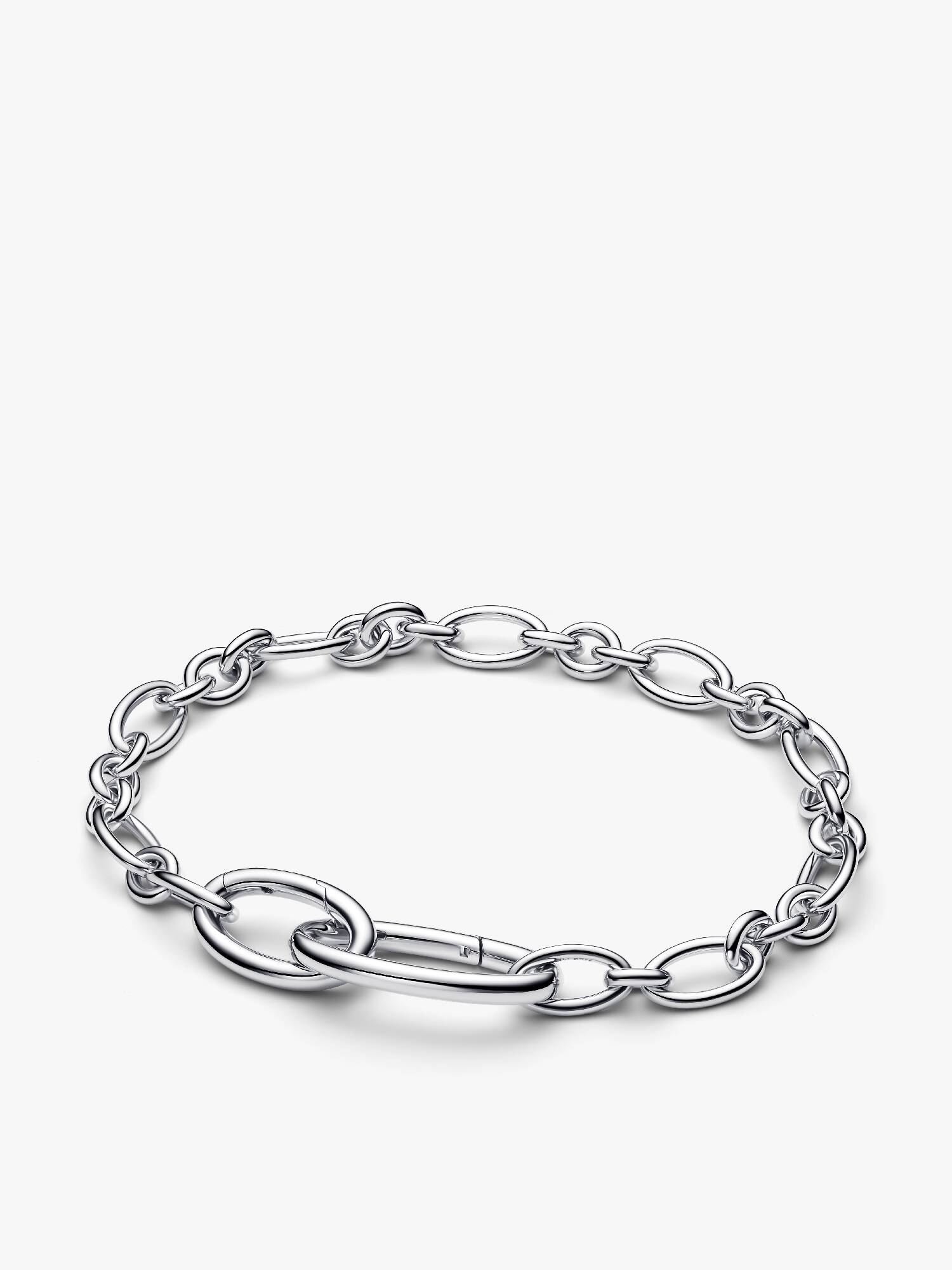 Pulsera de Cadena de Eslabones Link Ovalado que se abre