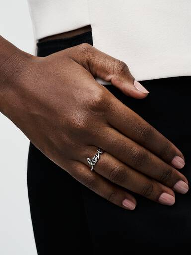 Anillo Amor Manuscrito