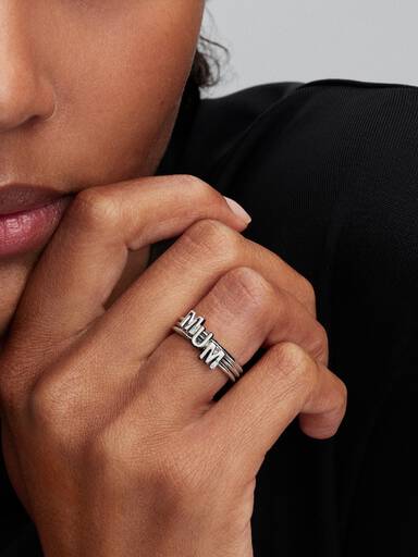 Anillo Separable Letras MUM