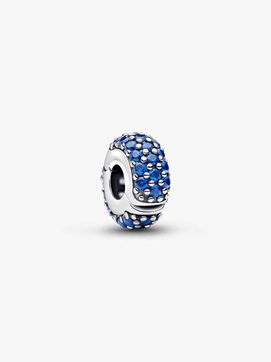 Charm de Clip Gemas Azul Real