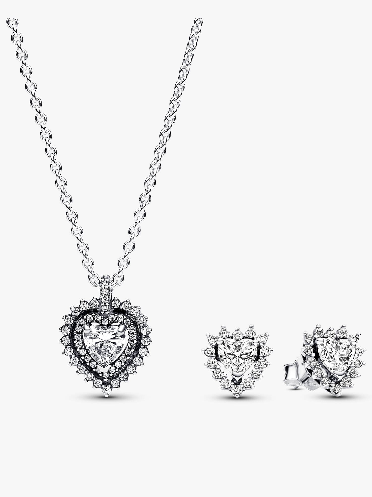 Conjunto de Regalo Halo y Corazón Brillantes