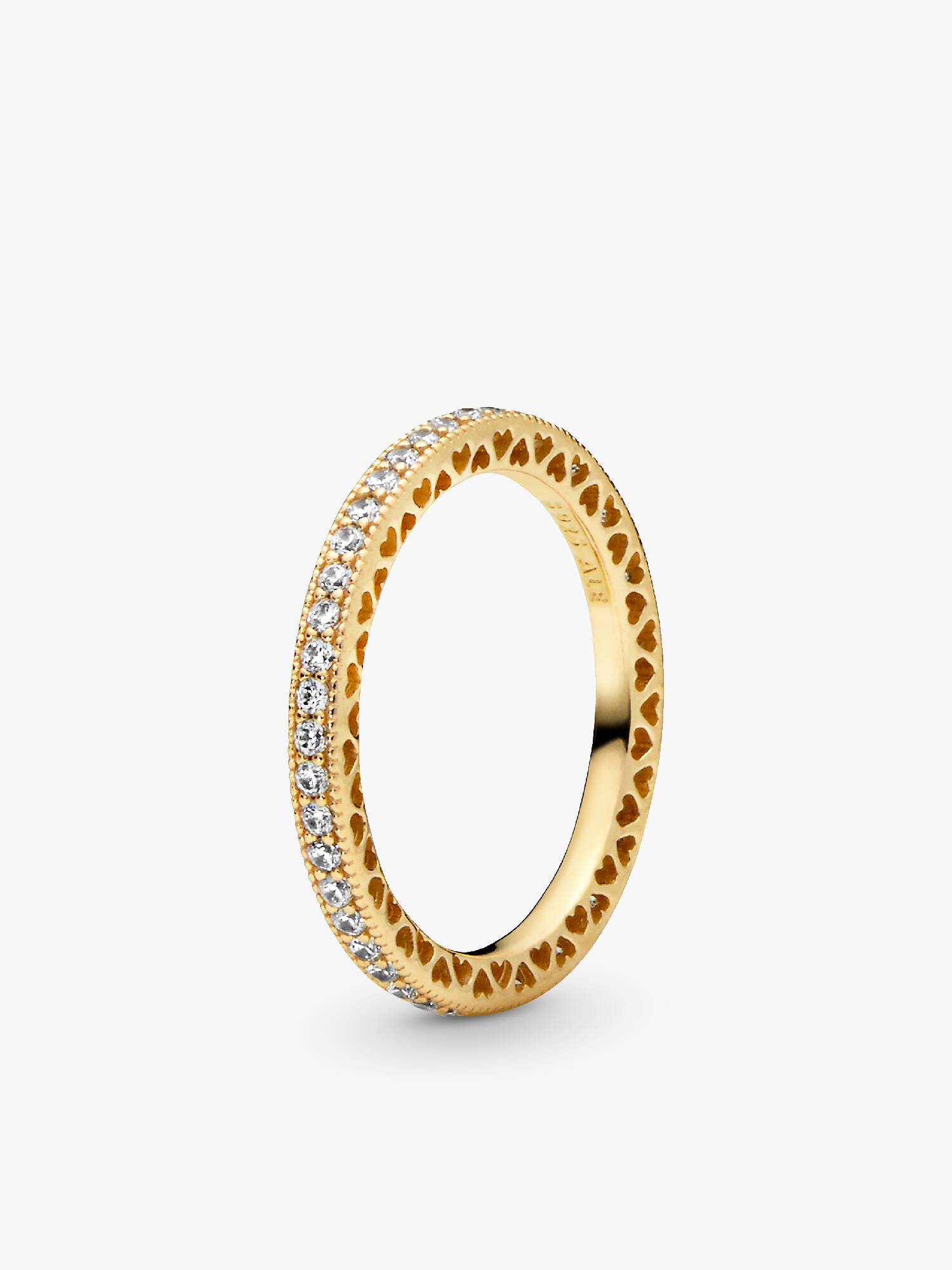 Anillo Corazones y Brillo