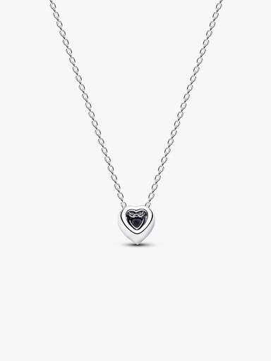 Collar Corazón en Relieve