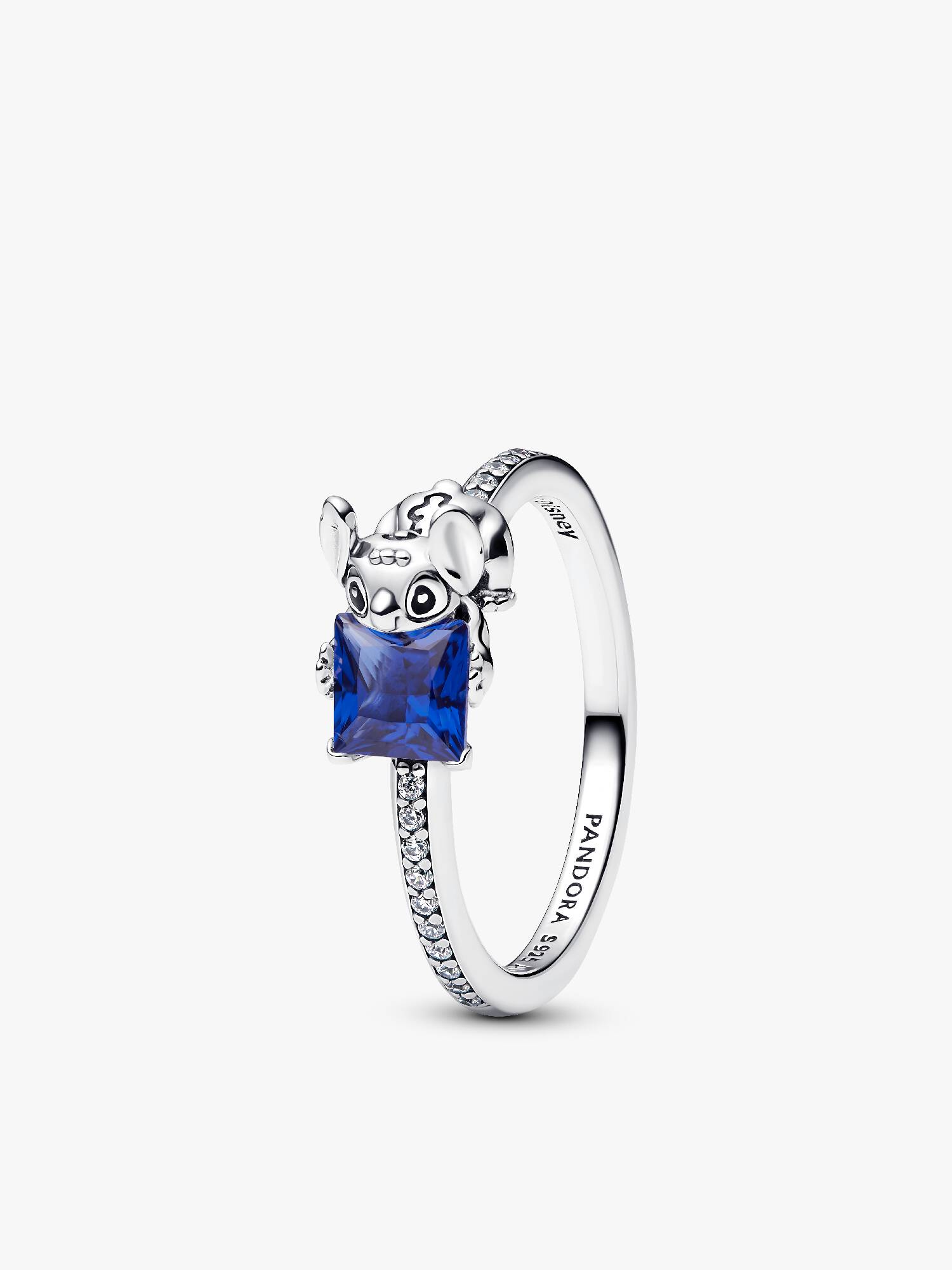 Anillo Gema y Stitch de Disney Azul