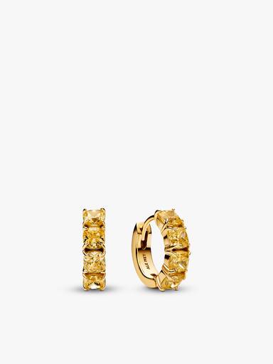 Conjunto de Pendientes "Yellow-World"