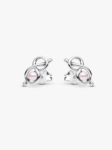 Pendientes de Aro Nudo Infinito