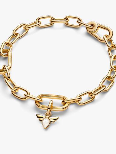 Charm MIni Colgante Abeja Blanca