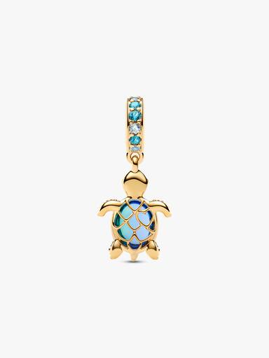 Charm Colgante Tortuga Marina de Cristal de Murano