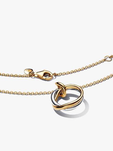 Collar en Dos Tonos de Forma Orgánica