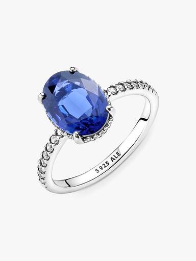 Anillo de compromiso Halo Brillante