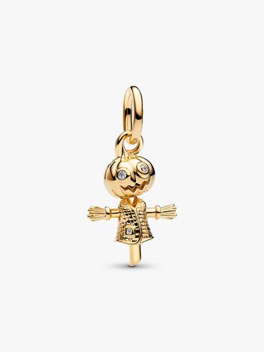 Charm Colgante Calabaza Espantapájaros