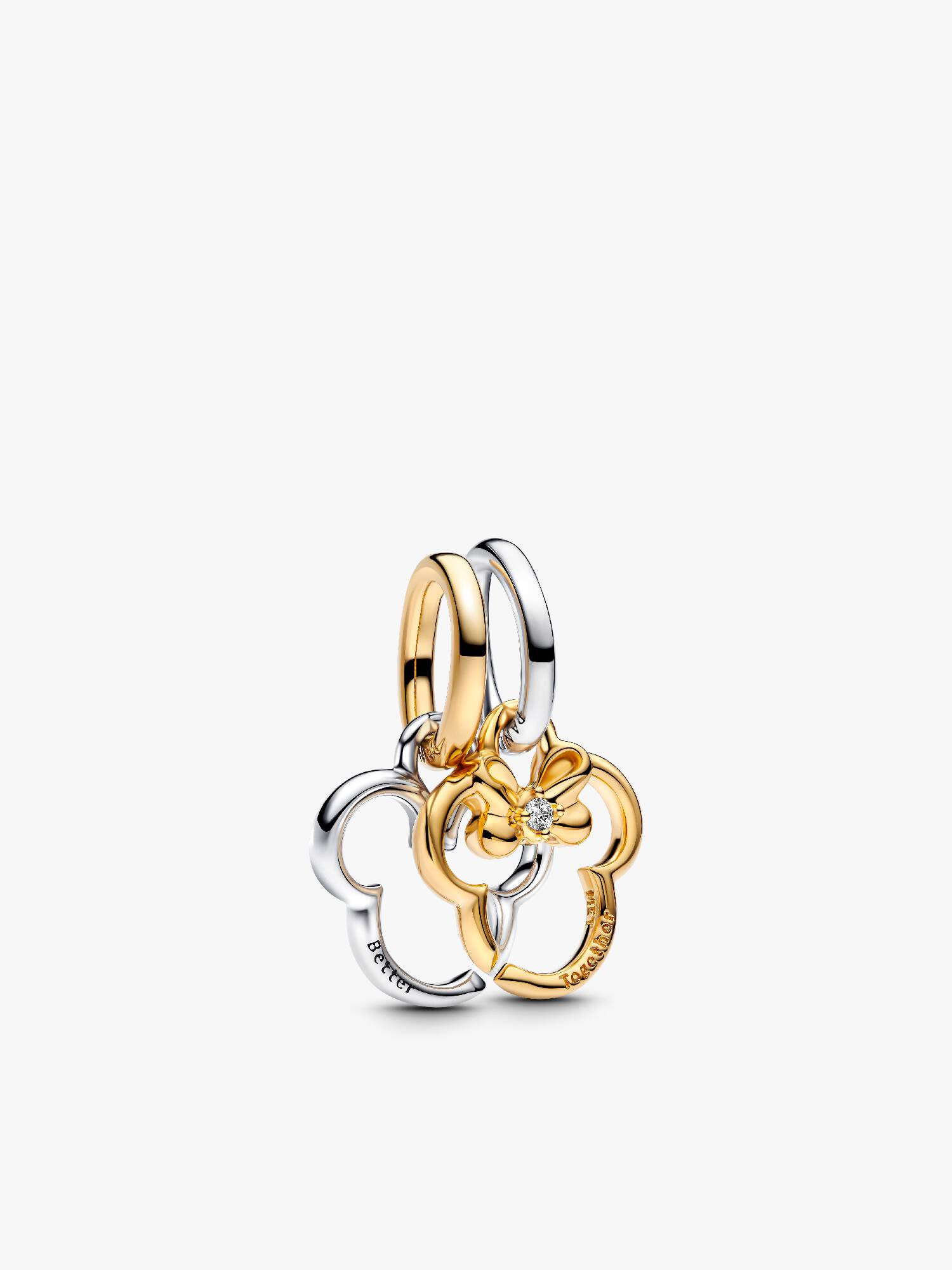 Charm Colgante Divisible Mickey Mouse & Minnie Mouse de Disney