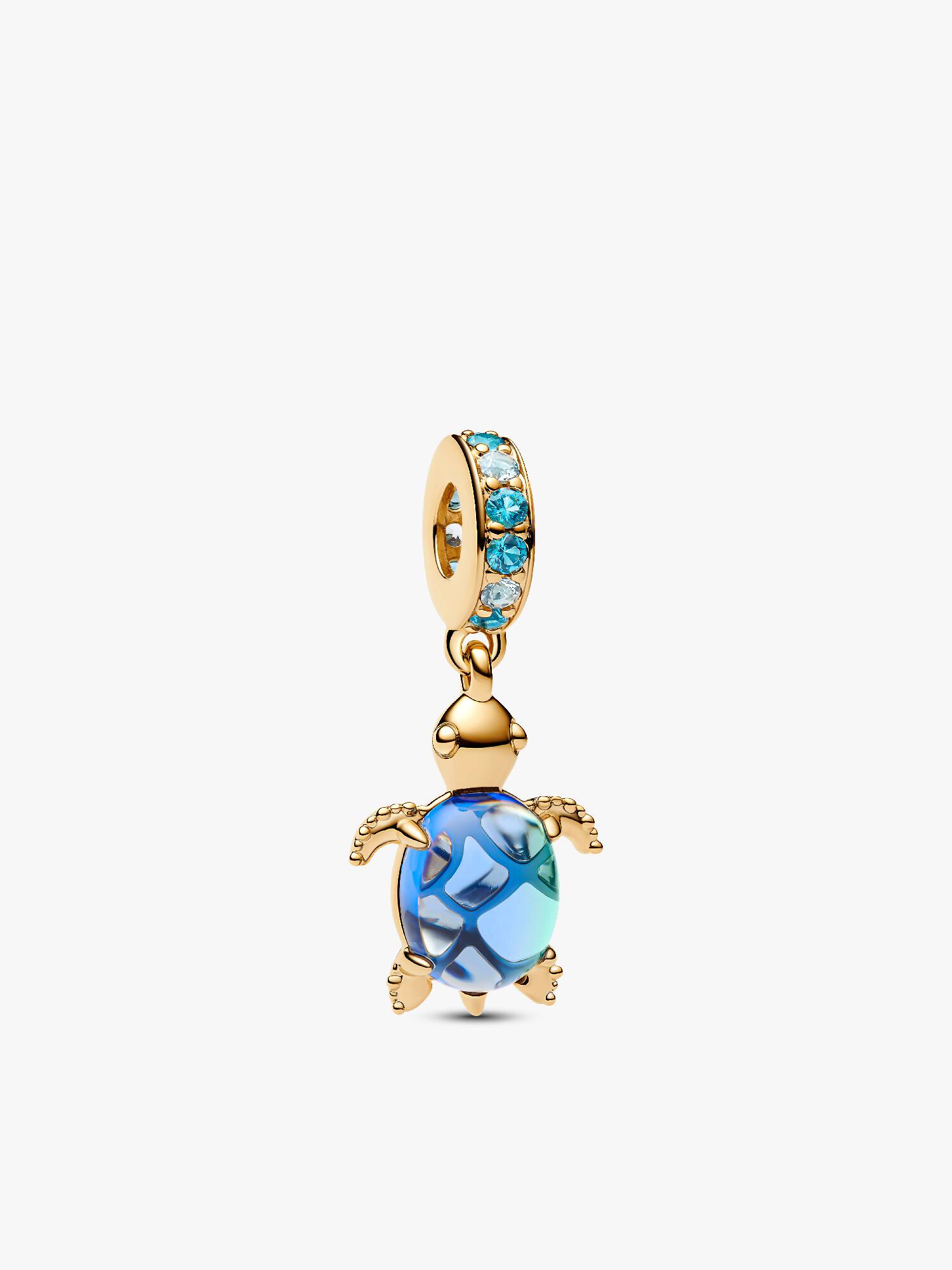 Charm Colgante Tortuga Marina de Cristal de Murano