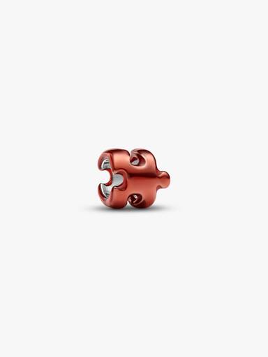 Charm Mini Pieza de Puzle Naranja