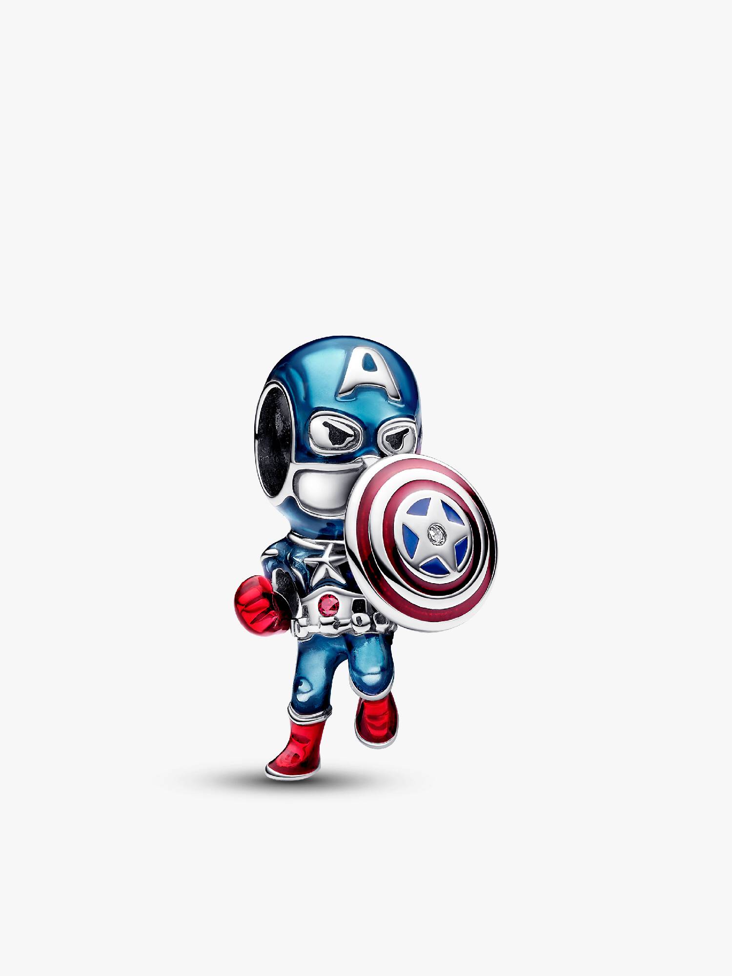 Charm Capitán América de Los Vengadores de Marvel
