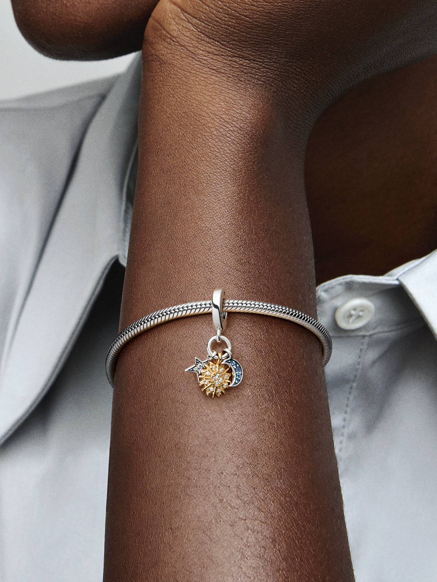 Charm Colgante Triple Celestial