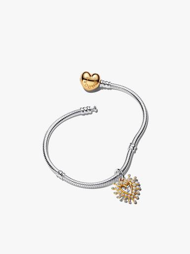 Conjunto de Regalo Pulsera Corazón Radiante