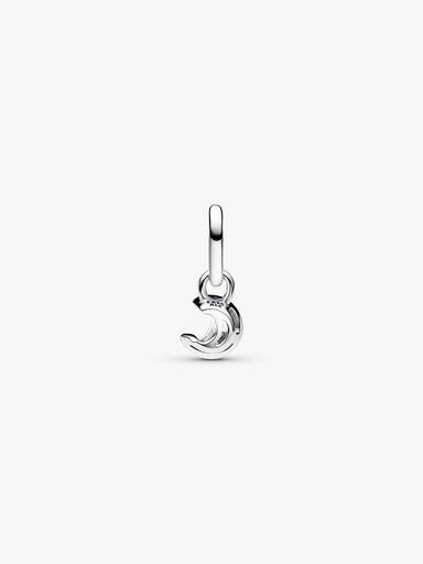 Charm Mini Colgante Luna Brillante