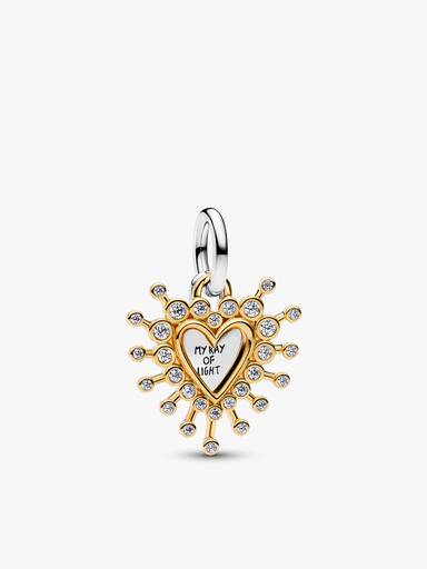 Conjunto de Regalo Pulsera Corazón Radiante