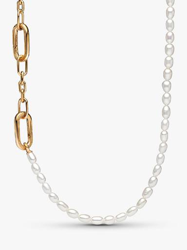 Collar Fino de Perlas Cultivadas de Agua Dulce Tratadas