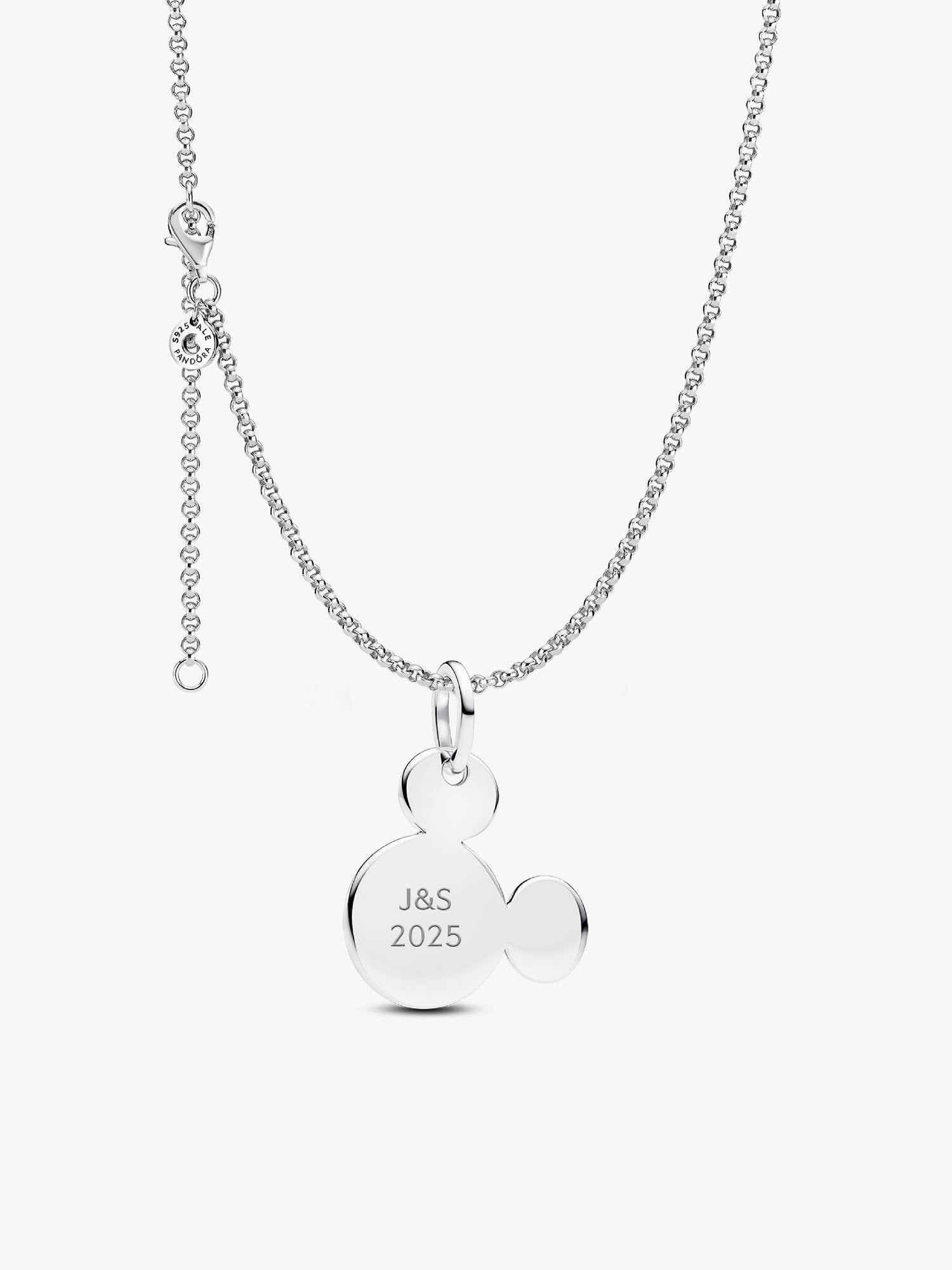 Conjunto de Regalo Collar grabable Mickey Mouse