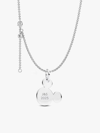 Conjunto de Regalo Collar grabable Mickey Mouse
