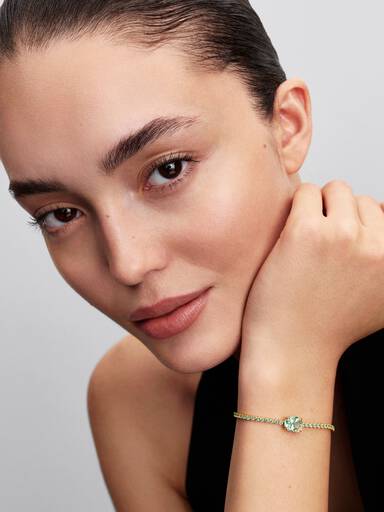 Pulsera de Tenis Mariposa Con Cierre Deslizante de Los Bridgerton de Netflix