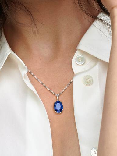 Collar Halo Brillante