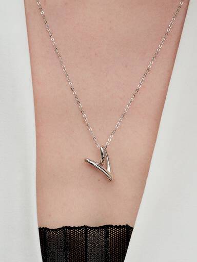 Collar Corazón Forma Orgánica
