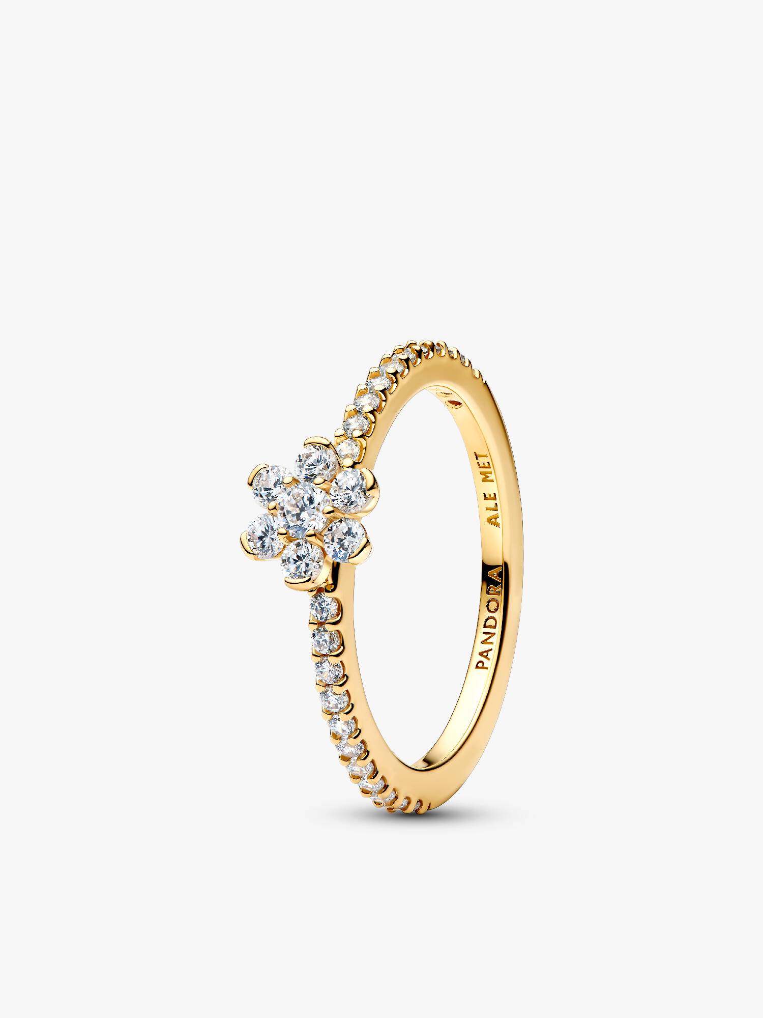 Anillo Flor Brillante
