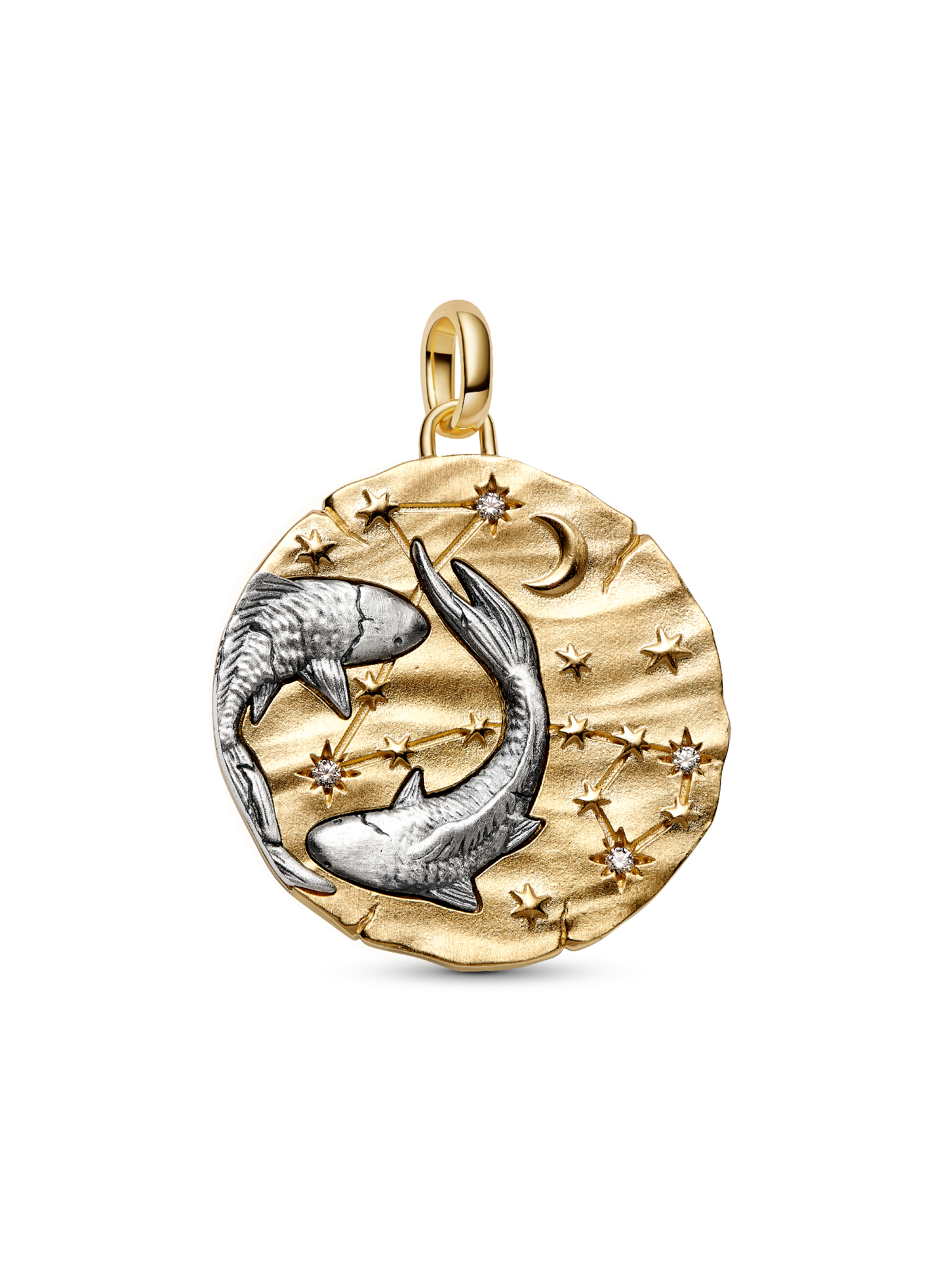 Charm Medallón XL Zodiaco Piscis