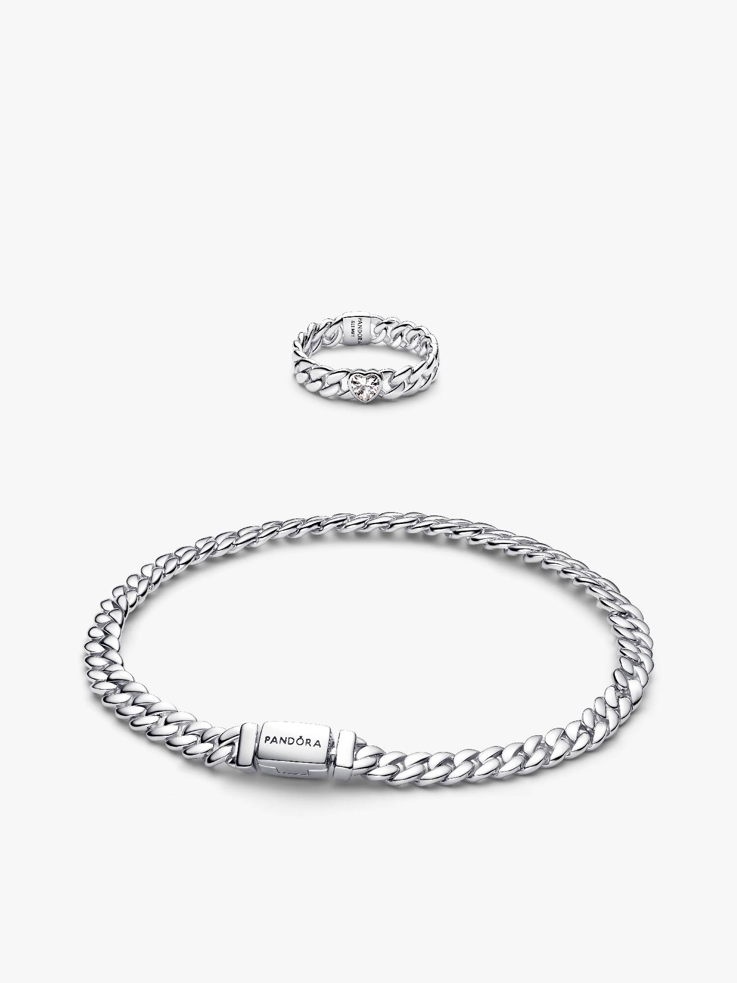 Conjunto de Regalo Pulsera Cubana en Pavé