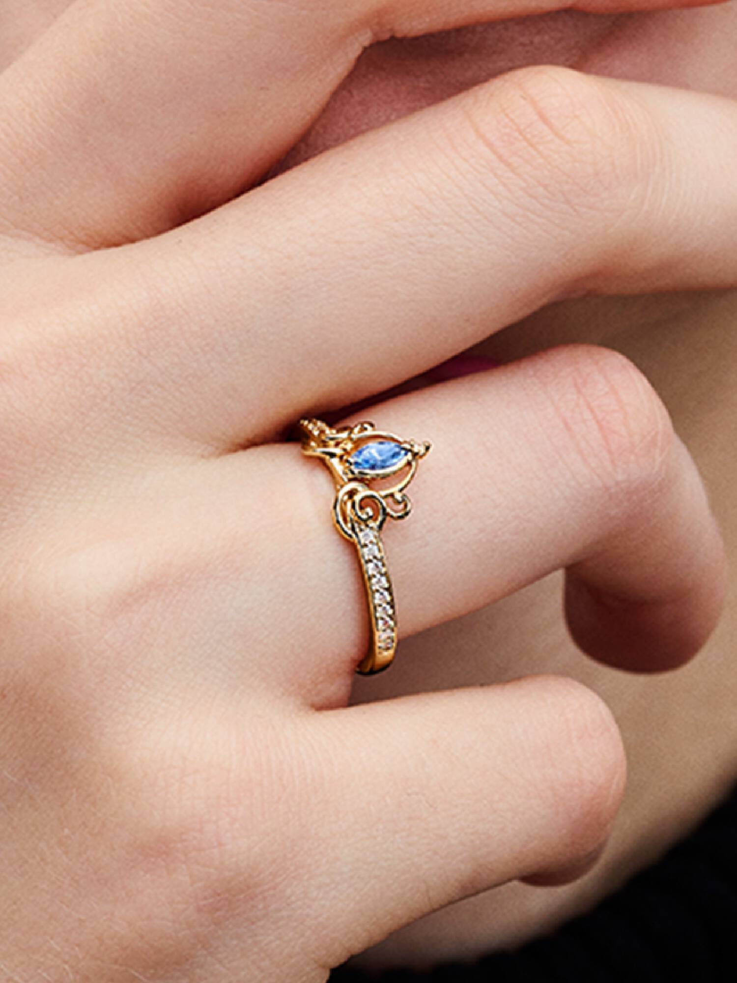 Anillo Carroza de La Cenicienta de Disney