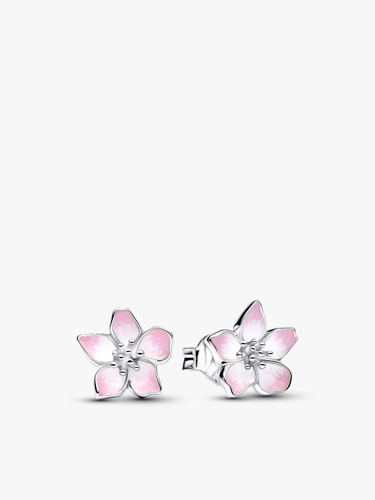 Pendientes de botón Flor de Cerezo