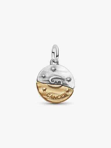 Charm Medallón Zodiaco Cáncer